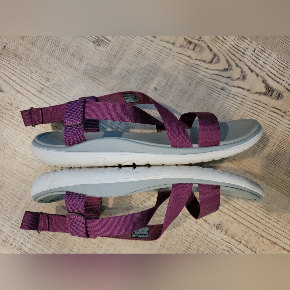 Teva Terra Float Livia Dark Purple Sandals - Women's Size 9 - Picture 5 of 7